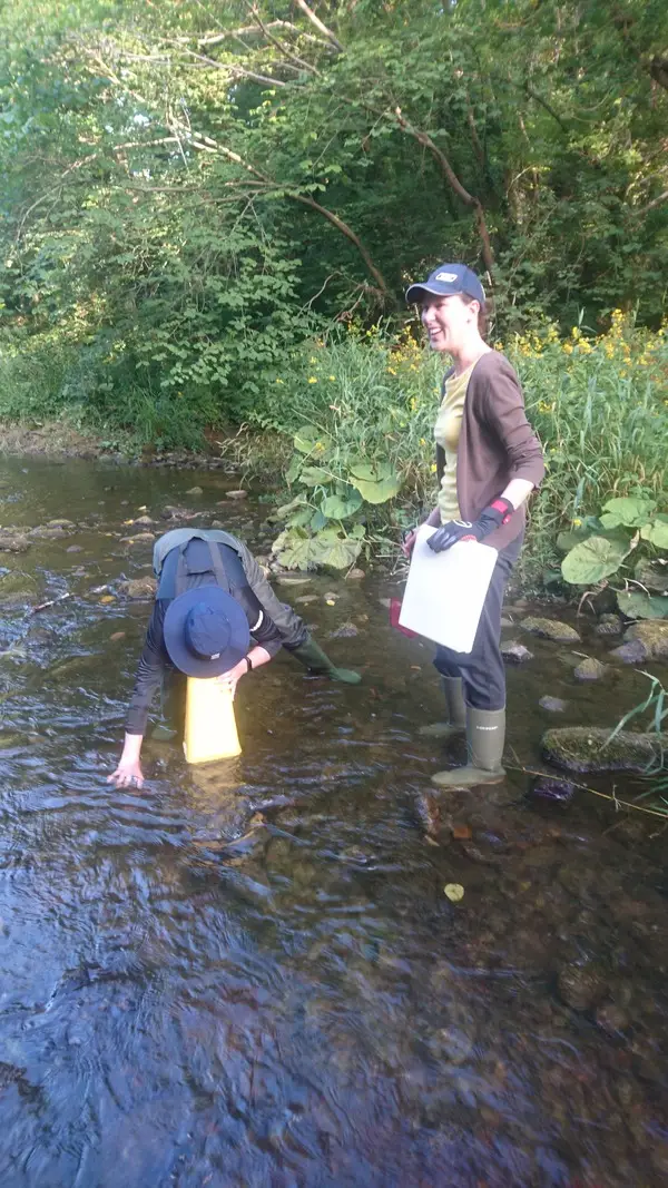 Climate Action Wansbeck event Investigating the White Tailed Crayfish - River Wansbeck - 2022